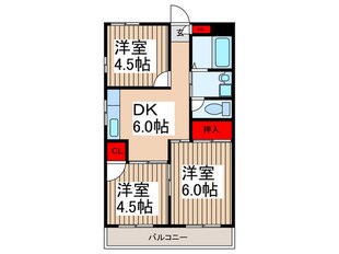 マンション陽光の物件間取画像